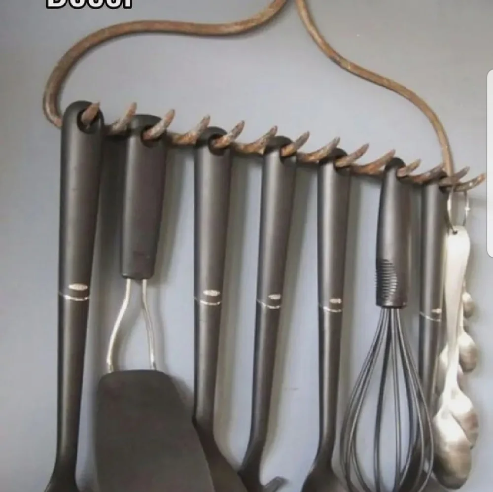 COPY - Upcycled Rake Wine Rack Holder - Picture 3 of 3